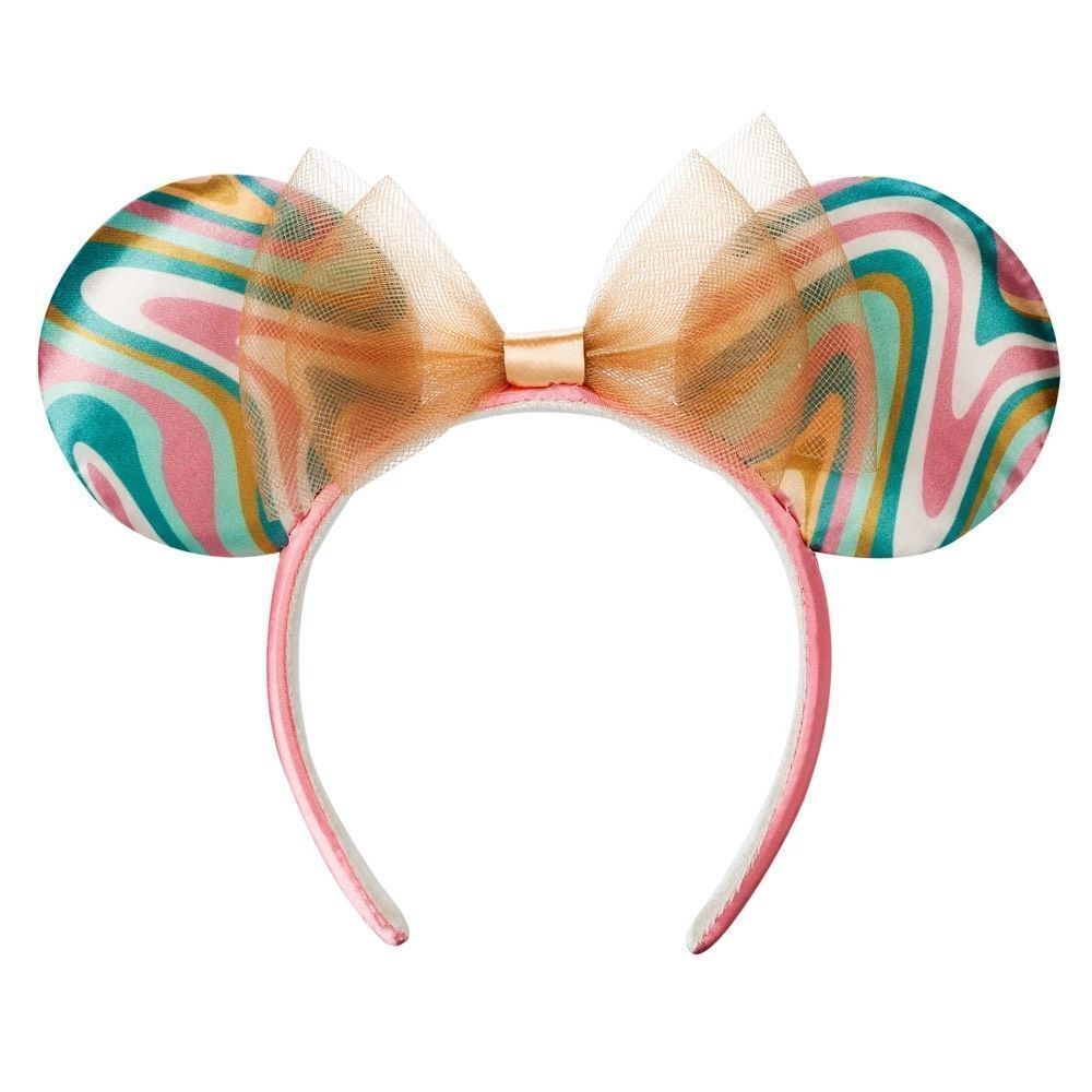 NEW WDW SWIRL Spirit Jersey & Ears Set Adult Walt Disney World XS AOP 4 Spring - Picture 13 of 15